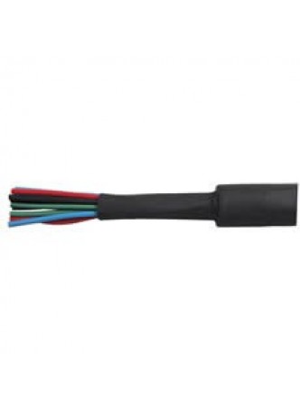 Black Heatshrink Polyolefin Tubing - 3.2mm x 5m